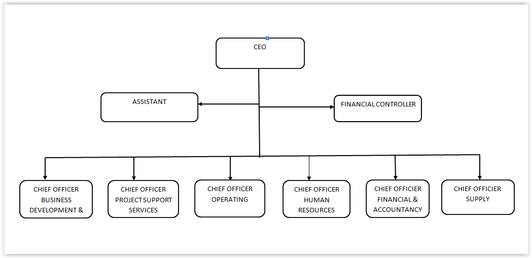 Financial Controller Organizational Chart